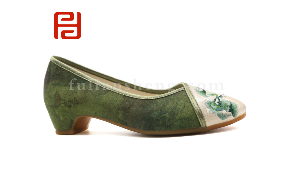 福連升夏季女鞋中國風(fēng)尚傳統(tǒng)民族風(fēng)女鞋